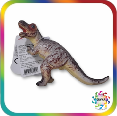 DINOSAURIO REX 10 CM DE GOMA BLANDA RELLENO