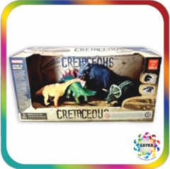 SET DE DINOSAURIOS CRETACEOUS X4 DINOS 2