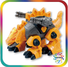 DINO ROBOTS CON LUZ Y SONIDO