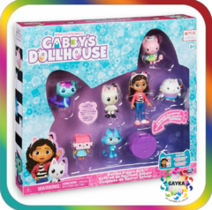 SET X 7 PERSONAJES DE GABBY Y A CASA DE MUÑECAS - VULCANITA