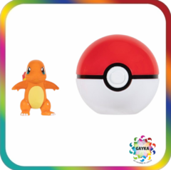 POKEMON FIGURA 6 CM + POKEBOLA LA APRETAS Y SE ABRE - CAFFARO - tienda online