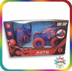 SPIDERMAN AUTO RADIO CONTROL GIRO 360° - SEBIGUS