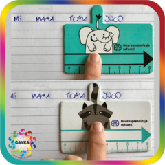 REGLA SEPARADORA ZOO (PACK X 2 U.) - NEUROAPRENDIZAJE INFANTIL