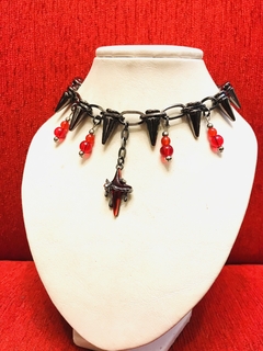 Collar púas cruz - comprar online
