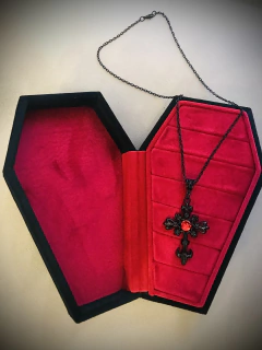 Collar cruz negra - comprar online