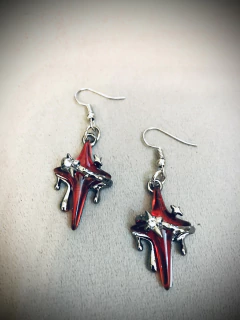 Aros cruz roja melted