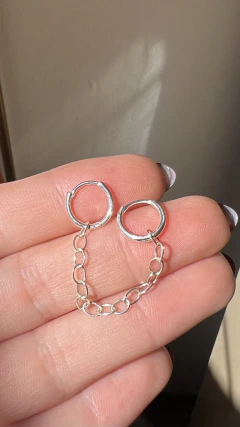 Aros argollas con cadena Esposas - comprar online
