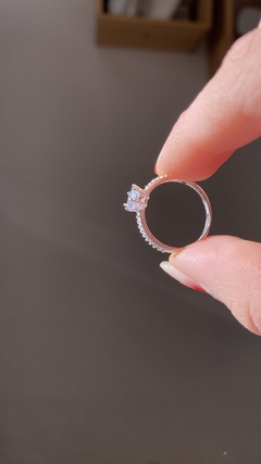 Anillo cintillo Renata - La Corona Joyas