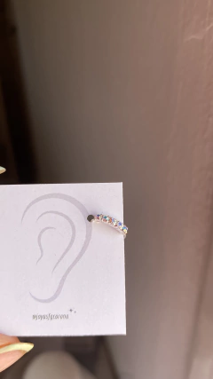 Piercing tornasol 10mm - La Corona Joyas