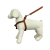 Peitoral Americano Brown + Guia - King Of Dogs | Peitorais e Acessórios Premium para Cães