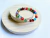 Pulseira infantil - Agata Colorida