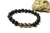Pulseira de Pedra Vulcânica com Pirita - Prosperidade e Estabilidade - comprar online