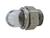 Visor de nível 3D Alumínio 1/4" NPT - 18FPP Ved. Nitrilica, Copo de Vidro - Bull Eye - visor bujão domo