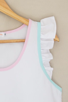 Blanco - Amapola volados Hojas verdes en internet