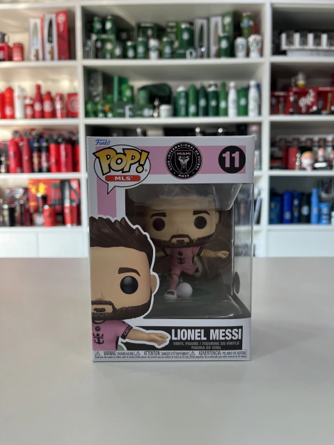 Boneco Funko Pop! Inter Miami - Lionel Messi (Uniforme Rosa)
