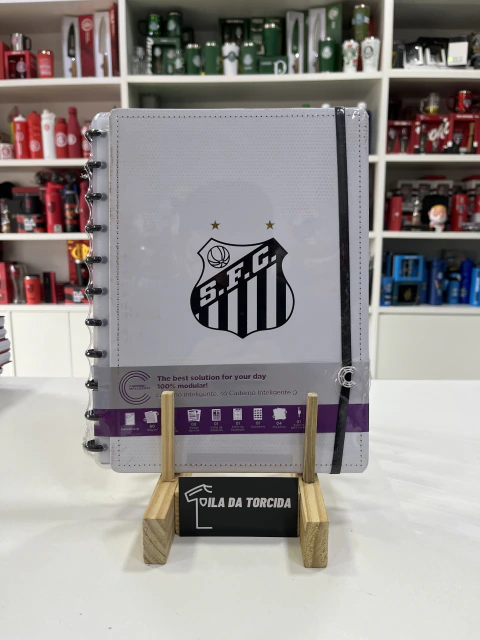 CADERNO INTELIGENTE GRANDE SANTOS 80FLS. 215X280MM UNIDADE CIGD4307 - CADERNO INTELIGENTE