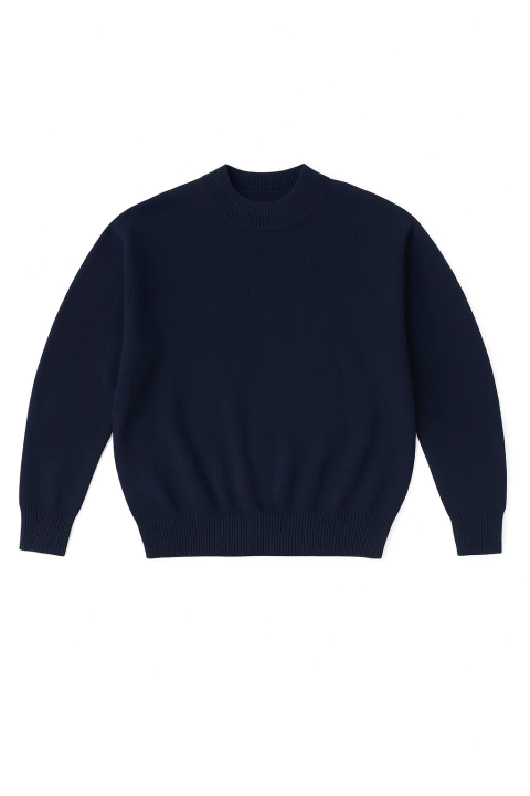 Sweater Lana Azul Marino - comprar online