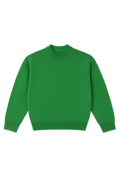 Sweater Mohair Verde Esmeralda - comprar online