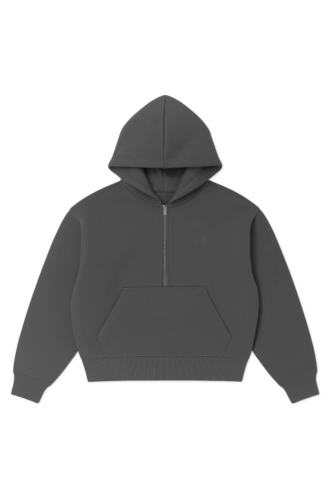 Campera Canguro con Capucha Gris - comprar online