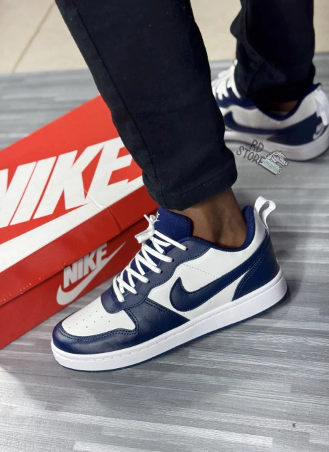 TENIS NIKE COURT BOROUGH ( AZUL c/ BRANCO ) - comprar online