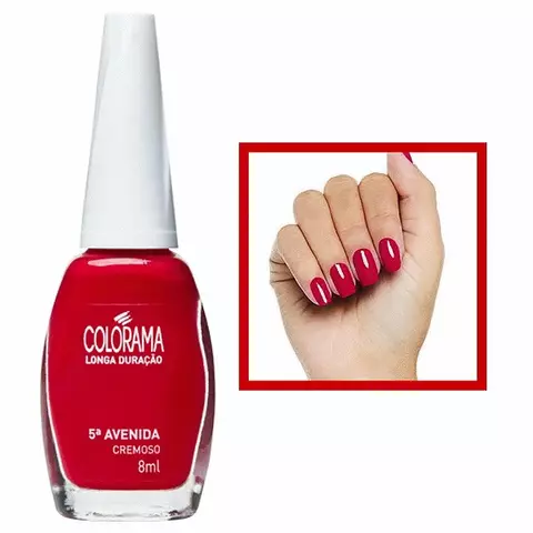 Esmalte Cremoso Colorama 5 Avenida 8ml - comprar online