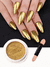 Pó Cromado Metalizado Dourado Para Unhas Metálicas - comprar online