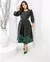 Imagem do Vestido em couro com bordados