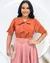 Blusa gola Laço com anel - Orabella