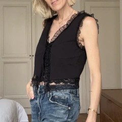 Top Panthaleo Black - comprar online
