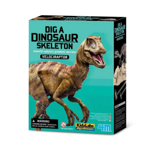 Kit de Excavación de Velociraptor – Descubrí a un Feroz Depredador