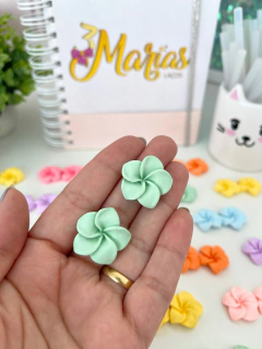 Duplinha flor de resina - 2.5cm na internet