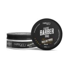 Pomada Barber Black 160g Infinity 24 Unidades - Ponto Do Barbeiro