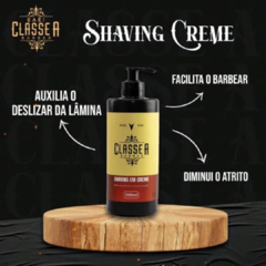 Shaving Creme Classe A 500ml Creme De Barbear - Ponto Do Barbeiro