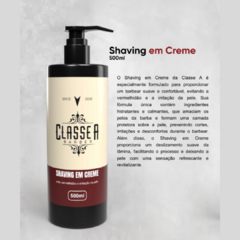 Shaving Creme Classe A - Kit 500g + Refil 1kg - Ponto Do Barbeiro