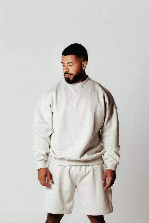 MOLETOM CREWNECK MESCLA | ÚLTIMAS UNIDADES