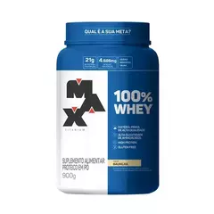 Whey 100% Pote Max Titanium - 900g - comprar online
