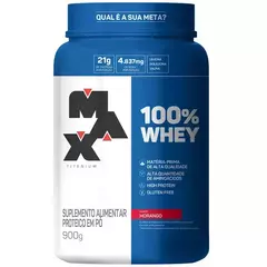 Whey 100% Pote Max Titanium - 900g na internet