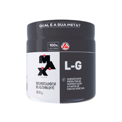 Glutamina L-G 300g - Max TitaniumMatéria-prima de fonte vegetal