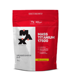 Hipercalórico Max Titanium Mass Titanium - 3kg - comprar online