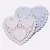 BLONDA DE PAPEL CORAZON 15 CM X100UN - comprar online