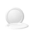 PLATO PLASTICO BLANCO 21CM X 10 UNIDADES