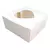 CAJA COOKIE VISOR CORAZON BLANCA 10X0X5 X UNIDAD