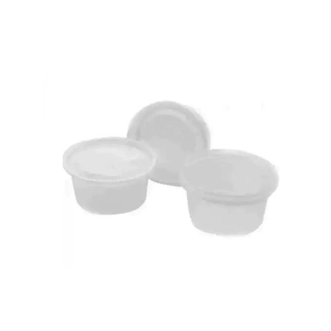 TAPA POTE PLASTICO ADEREZO DEGUSTACION 60 ML 100 UN - comprar online