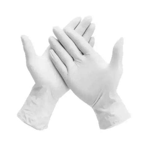 GUANTES DE LATEX M X 100 UN.