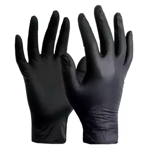 GUANTES DE NITRILO M X 100 UN.