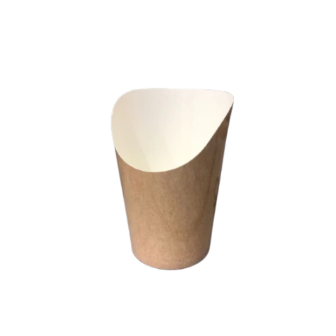 Contenedor 16 oz Take Away Kraft-Blanco Antigrasa x 40 unidades