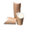 Contenedor 16 oz Take Away Kraft-Blanco Antigrasa x 40 unidades - tienda online