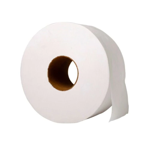 PAPEL HIGIENICO JUMBO 8X300 MTS. TUBO CHICO BLANCO PURO