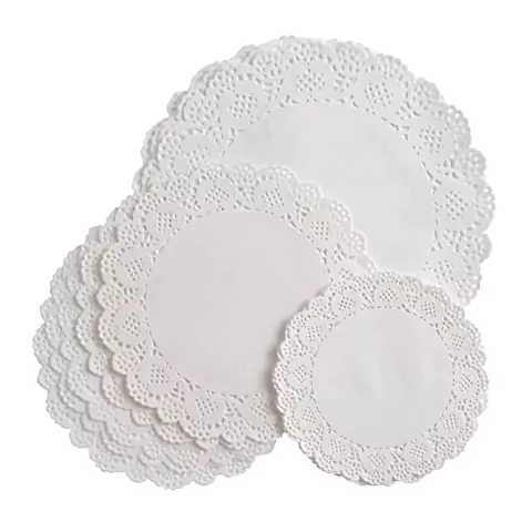 BLONDAS DE PAPEL CALADA 13 X100UN