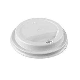 TAPA VASO 8 OZ BLANCO X100 U